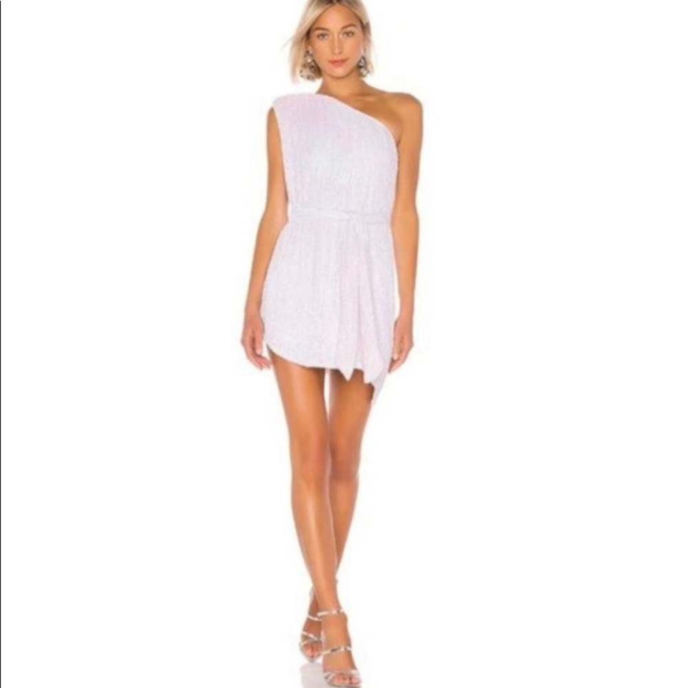 Retrofete Ella in Pearl Sequin Dress